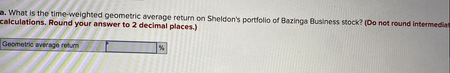 POSTED. THANK YOU! Sheldon buys three shares of Bazinga Business Fund stock