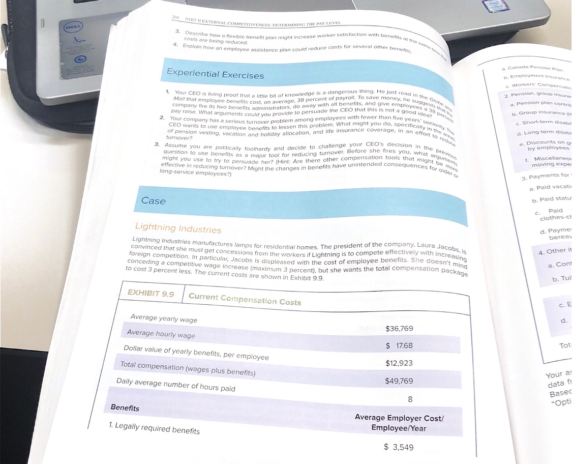  I think I sent everything about this exercise knowing that you