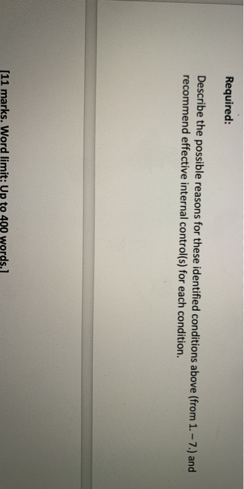 5 Tutorial] Internal controls play an integral role in developing reliable financial