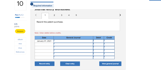 The company estimates a residual value of $2.400 and a six- year