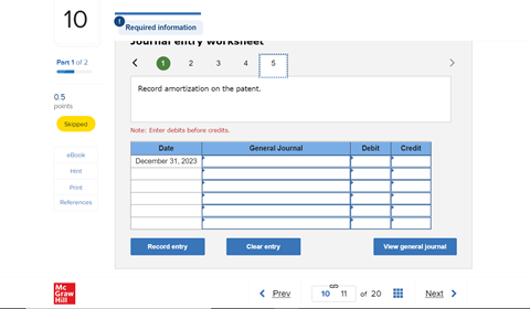 December 31 year-end. (Do not round your intermediate calculations.) Skipped 2021 2022