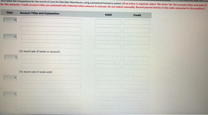 distributes hardback books to retail stores and extends credit terms of 2/10,