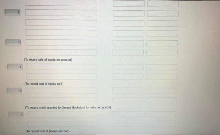 following merchandising transactions occurred. June 1 Purchased books on account for $1.690