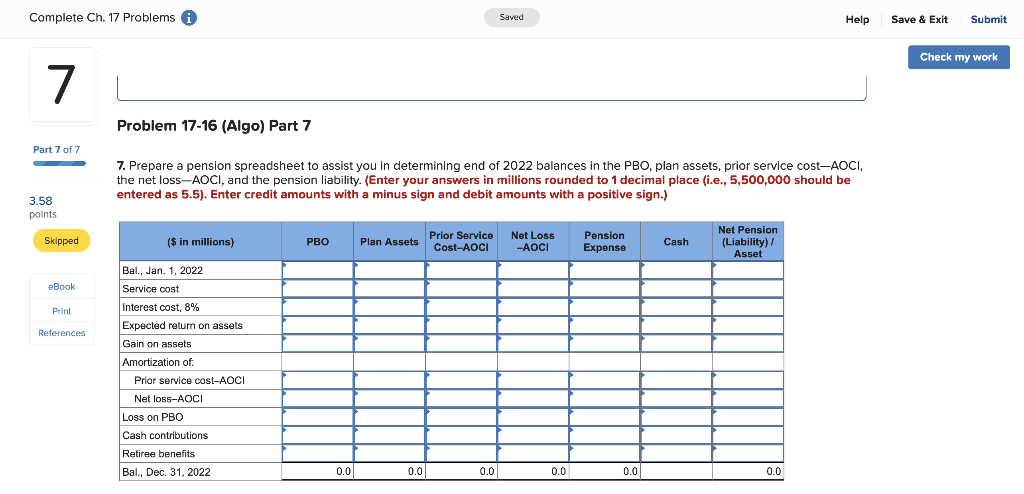 of Lakeside Cable during 2021: Part 1 of 7 1 Prior service