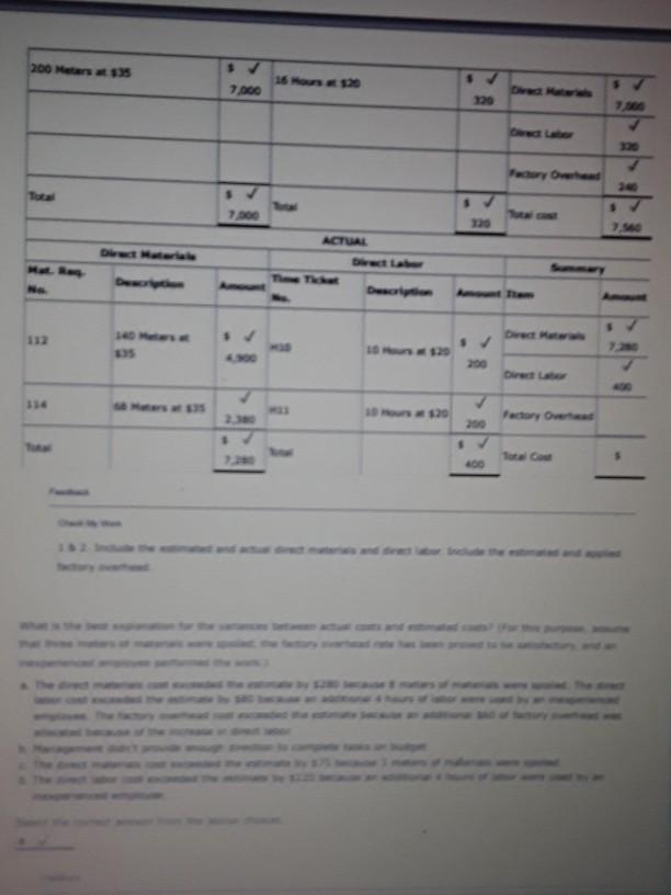 Meter 35 7.000 OCE . DEE ACTUAL 200