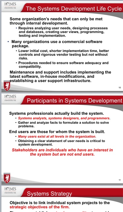 without risks. Procedures needed to ensure software adequacy and compatibility. Maintenance and