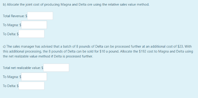 - Magna and Delta. At split-off, Magna can be sold for $6