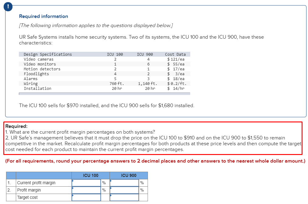 Please answer all the required in the red square, highlight and/or bold