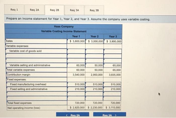 the terms that are given. Use the format that is given. Show