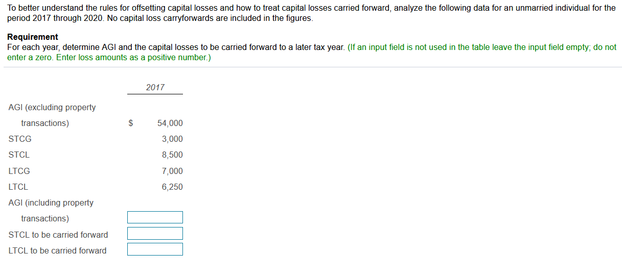 NEED HELP ASAP. To better understand the rules for offsetting capital losses