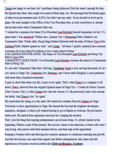 where residents of Naga City can have their groceries delivered to their