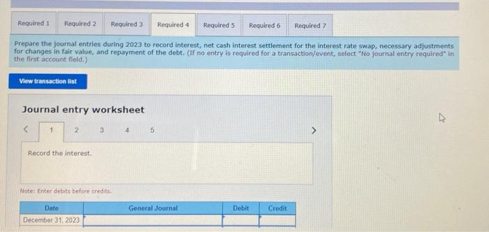 a three-year interest rate swap agreement on January 1, 2021, and designated