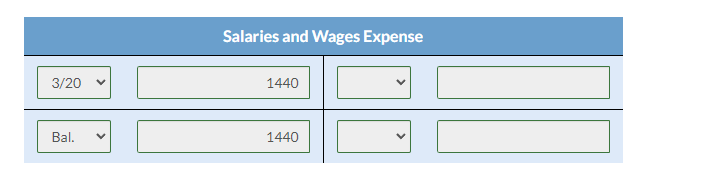 cover rent from March 1 through May 31. 3 Paid $2,100 cash