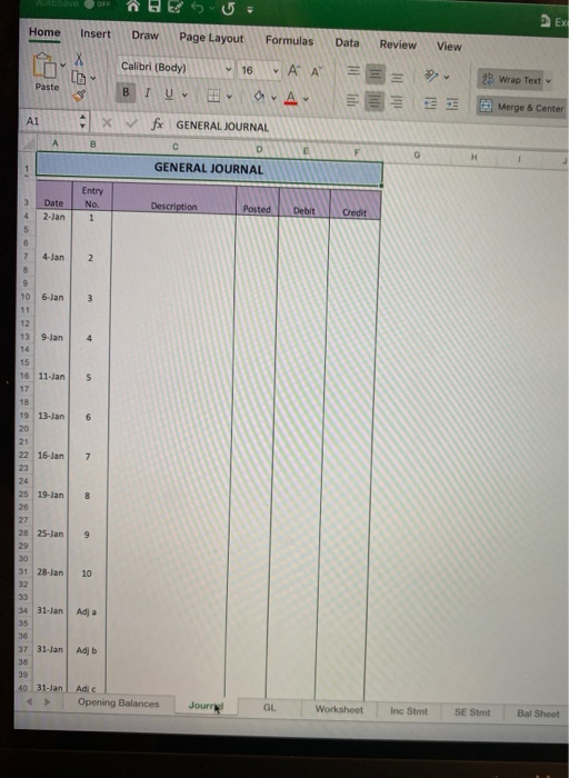 services on account. Paid $8,000 of current month salaries. Purchased supplies for