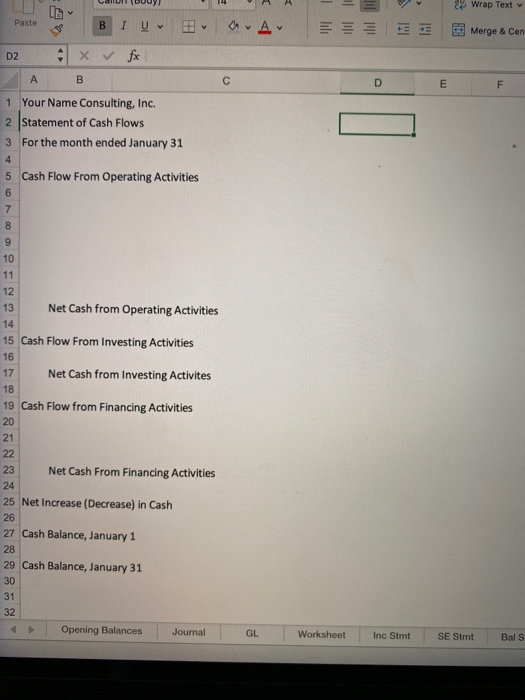 customers. b) 75% of the prepaid advertising has now been used. c)