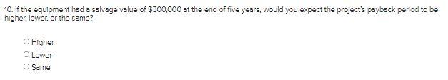 the questions displayed below.) Cardinal Company is considering a five-year project that