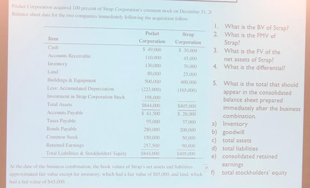 PlEASE answer # 5 including a, b, c, d, e, and f
