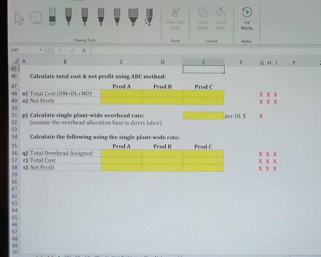 Replay E45 G H I A B D E F Exercise 6