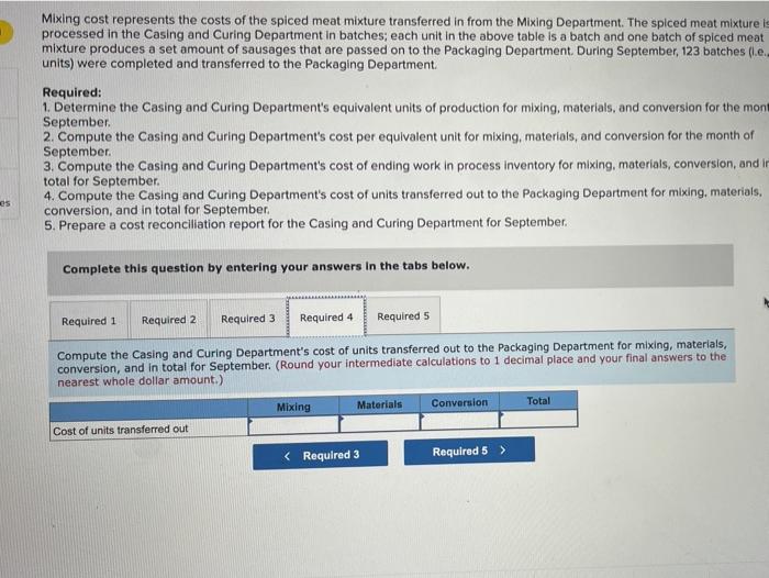 is then transferred to the Casing and Curing Department, where the mixture