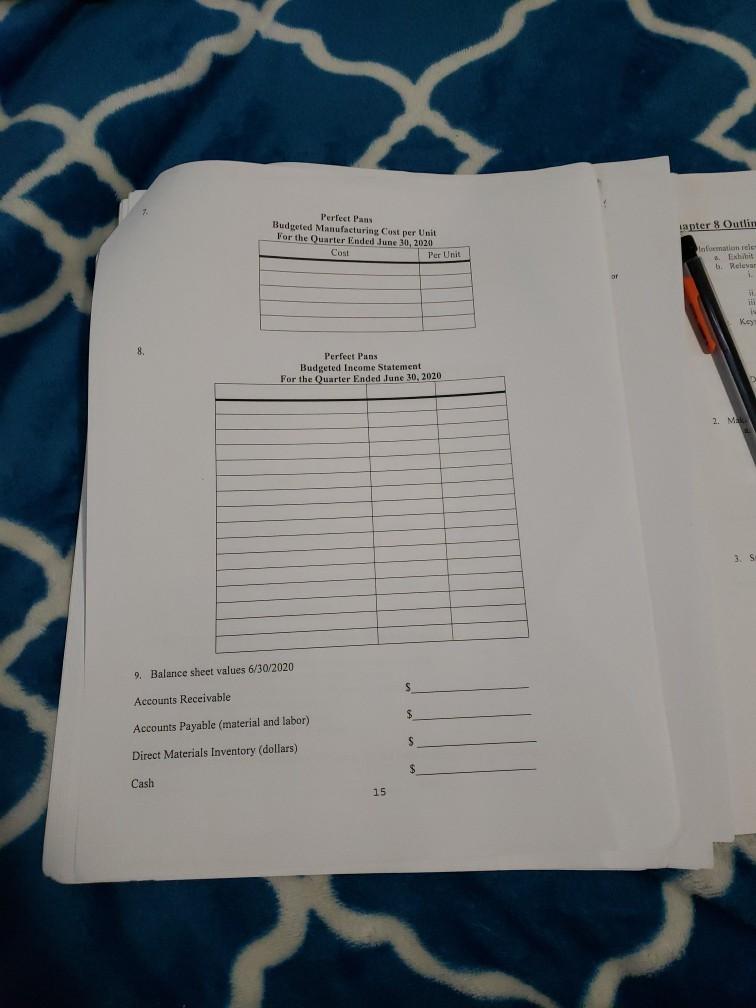 and June and the quarter in total. Pat would like to begin