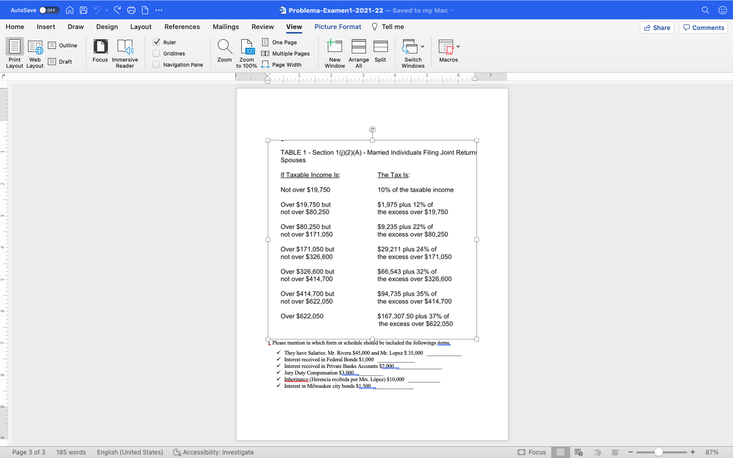 Mr. Rivera and Mrs. Lopez are married, and they have 50 and