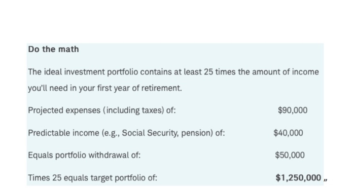  The following question will focus on different ideas for saving for