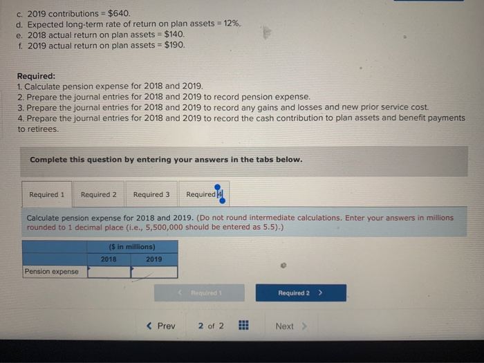 my work The Kollar Company has a defined benefit pension plan. Pension