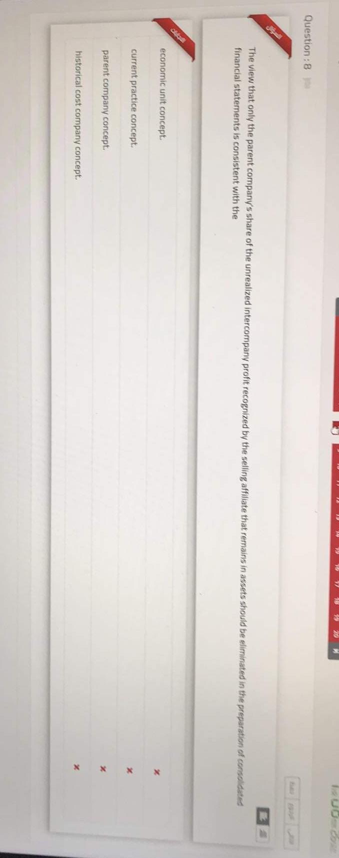 1 27 1 34 20 Question: 8 The view that only