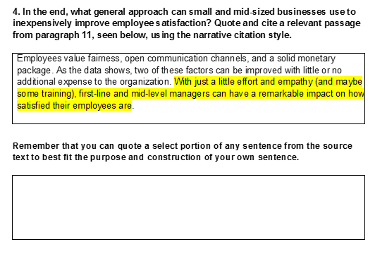 progressively more challenging. The first question provides supporting information that you can