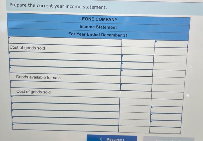 other records of Leone Company. Advertising expense Depreciation expense-Office equipment Depreciation expense-Selling