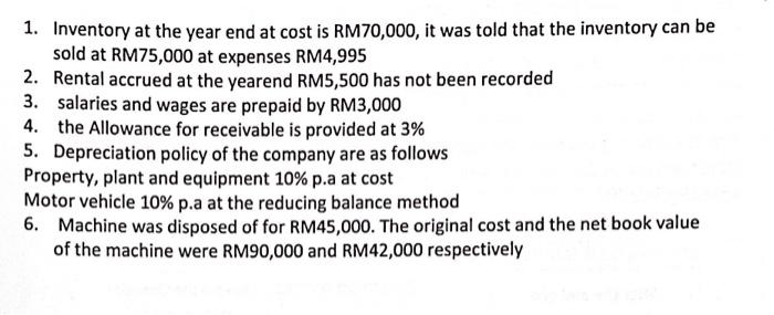 given. A Sole Trader Trial Balance as at 31 December 2018 Debit