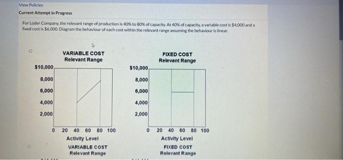 please tell me the correct answer View Policies Current Attempt in Progress