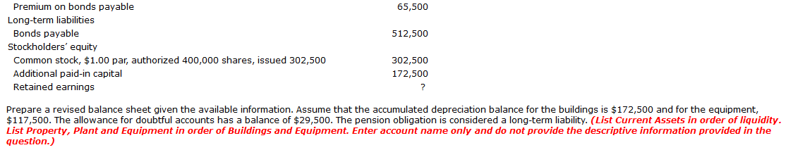 has decided to expand its operations. The bookkeeper recently completed the balance