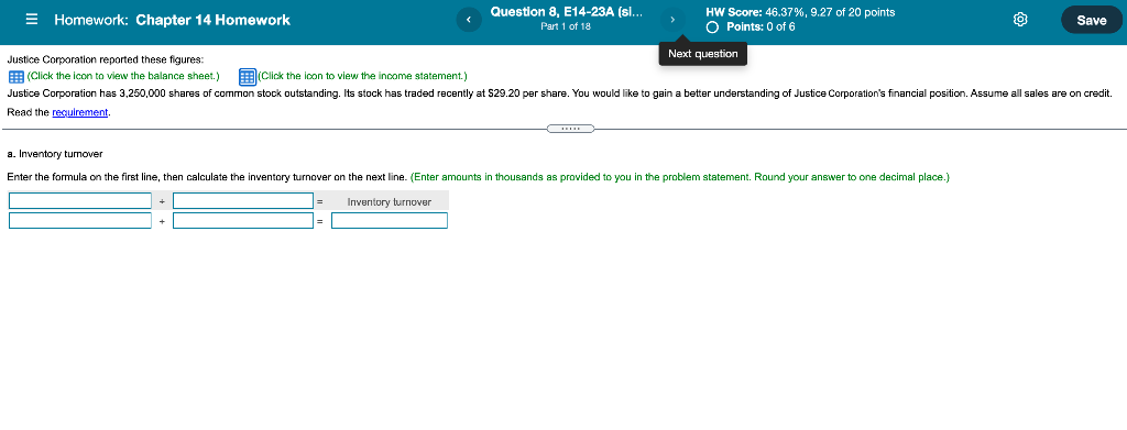 Cash $ 5,610 $ 3,000 9 Accounts receivables 2,800 2,420 10 Inventory