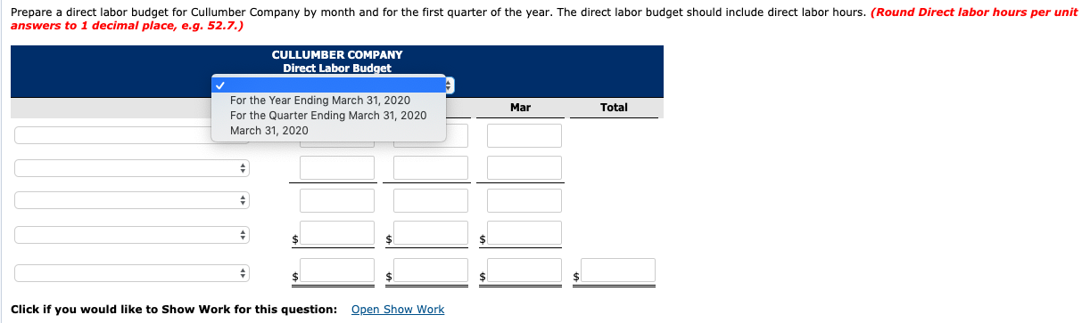 pictures. The controller is responsible for preparing the master budget and has