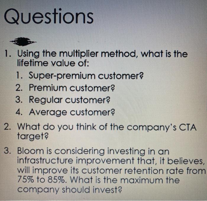 50% buy the basic service package 1 million customers Customers can buy