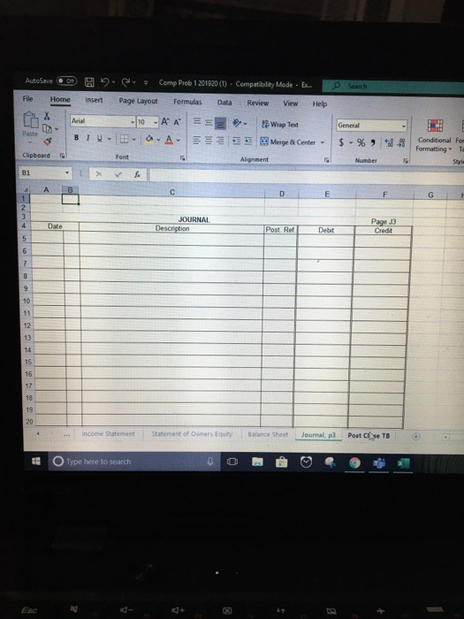 for future cleaning services. 18 Paid $1.200 of amount owed on truck