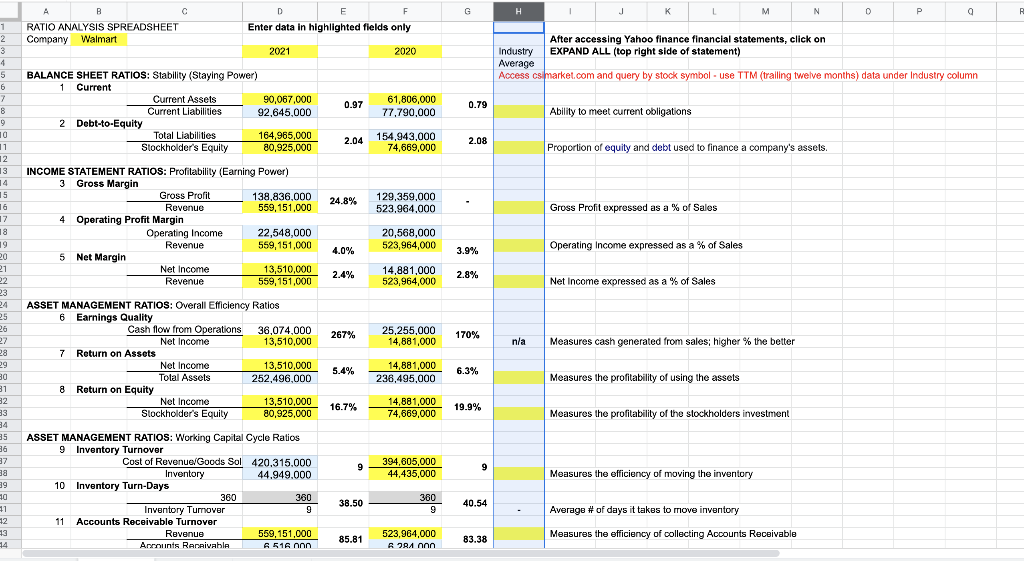  Can someone help me with the H Column? A B C