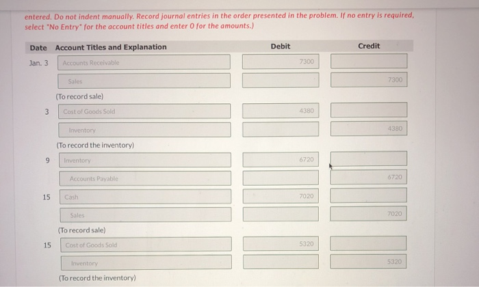 year, Pronghorn Ltd. had 870 units with a cost of $6 per