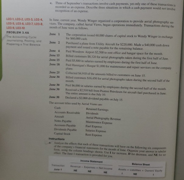 I need answer for A through E... Thank you c. Three