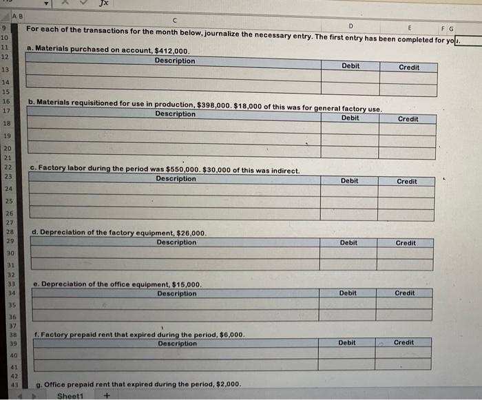  Jx AB 9 10 11 12 D E F G For