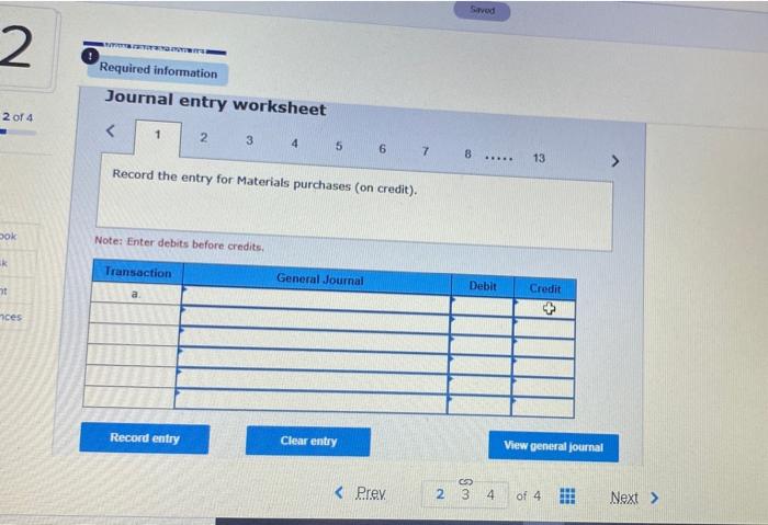 is $85,000 Raw materials purchases in April are $560,000, and factory payroll