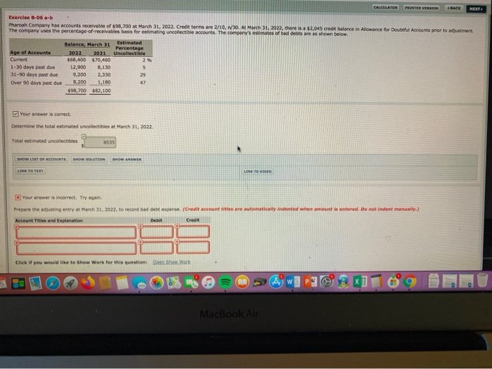 the second part in red CALCULATOR PRINTER VERSION BACK NET Exercise