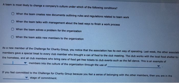 Forces Strong Culture MOT Weak Culture Passive Culture Low High Agreement About