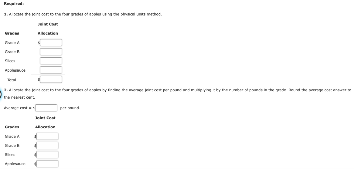 purchases apples from local orchards and sorts them into four categories. Grade