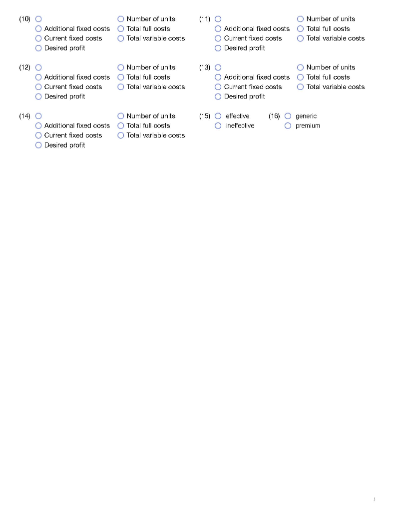 Away has $4.9 million in assets. Its yearly fixed costs are S682,000,