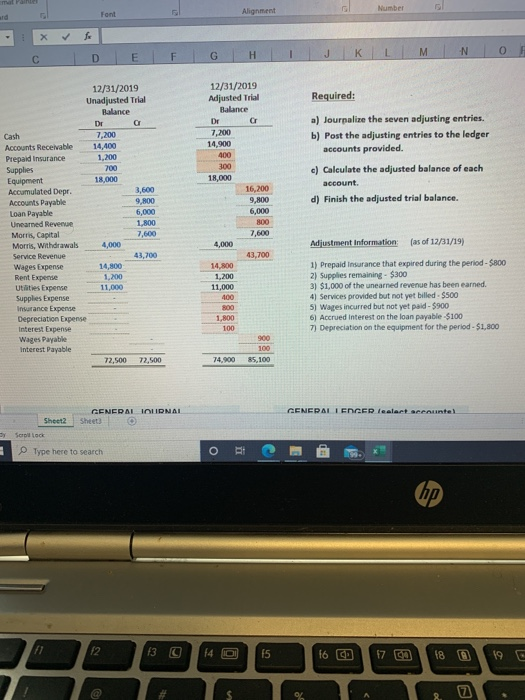  Font Alignment Number X 0 N D E F G |