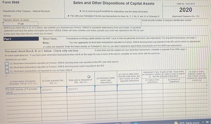 and leave College Park. His future employer (Ferndale Corporation offers the following