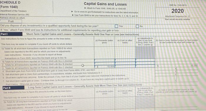 four compensation packages from which Pratt may choose. Pratt will start working
