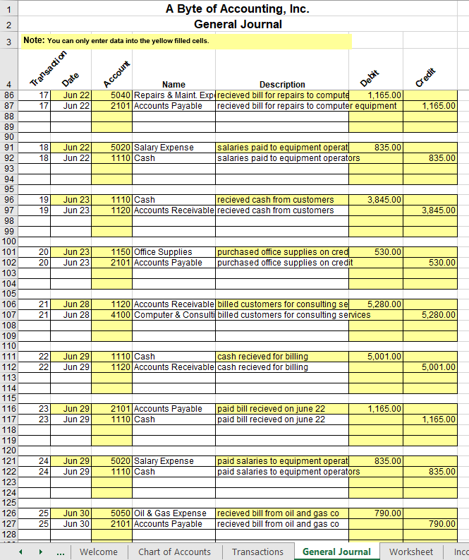 that if I can get help for the income statement, statement of